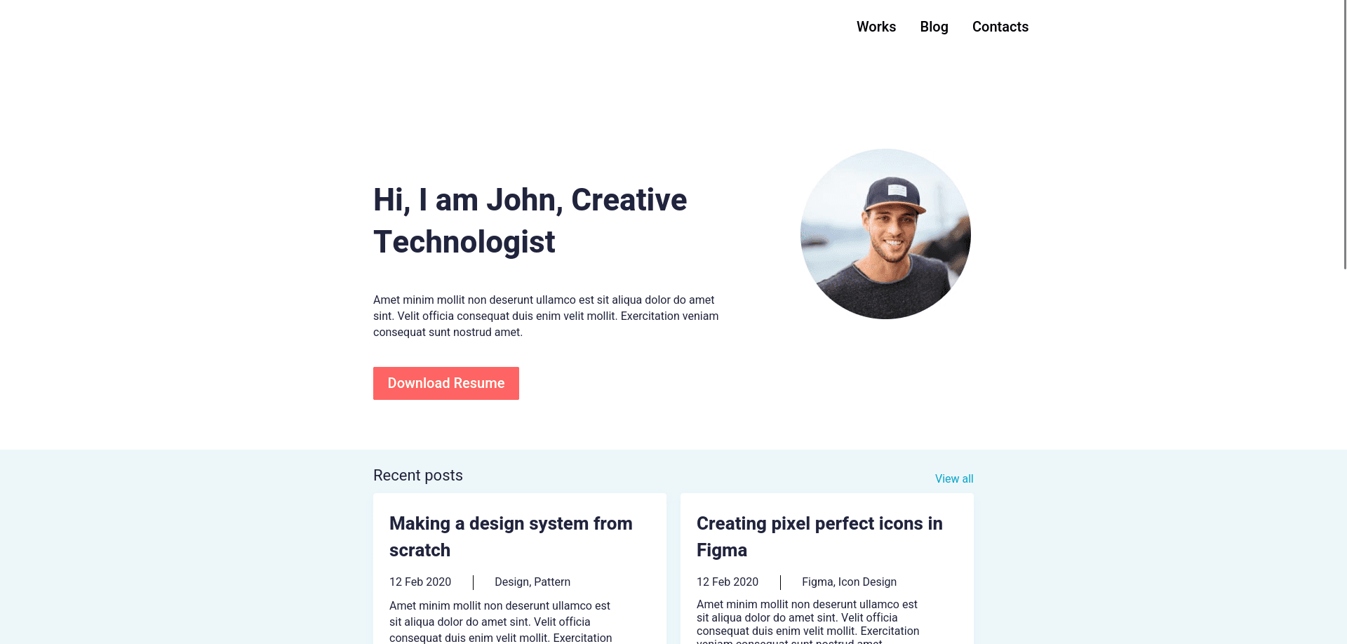 Portfolio Example